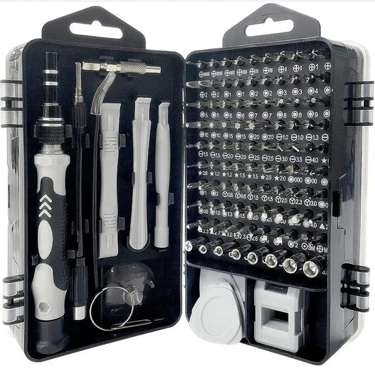 Precision Screwdriver Set for PC, Screwdriver Combo, 1 Set 115 in 1 Multipurpose Screwdriver Electronics Magnetic Repair Tools Set with Case, Fall Gift, Work Equipment for Men, Screwdriver Bits